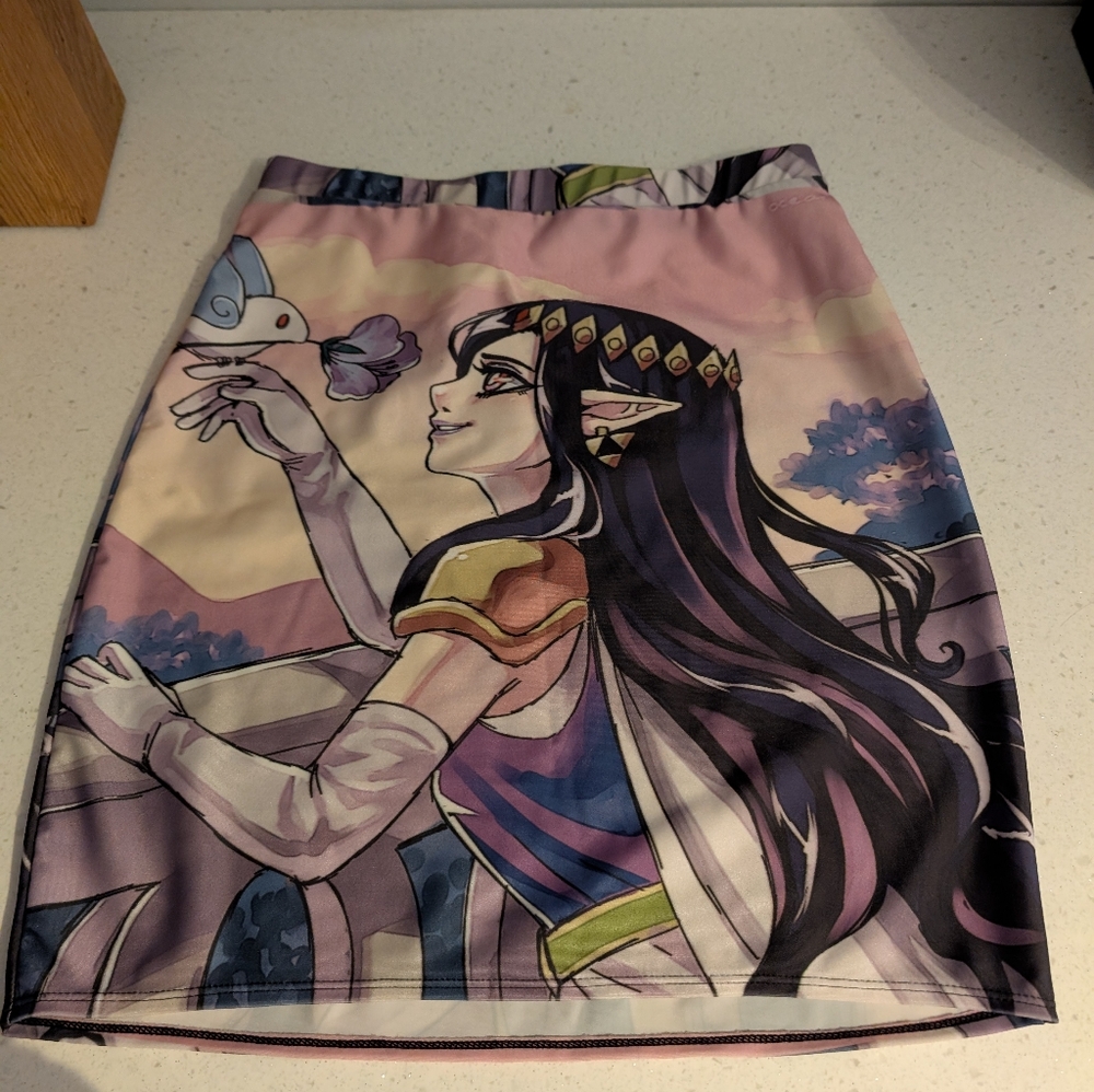 Hilda from The Legend of Zelda Pencil Skirt